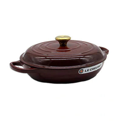Le Creuset Signature Cast Iron Shallow Casserole 30cm rhone (21180309494441)