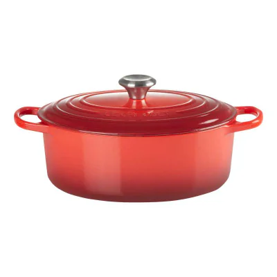 Le Creuset Signature Roaster oval 27cm oven red (21178270602430)