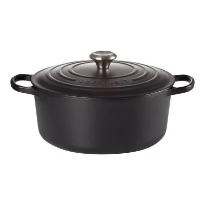 Le Creuset Signature Roaster round 26cm black Schwarz (21177260000430)