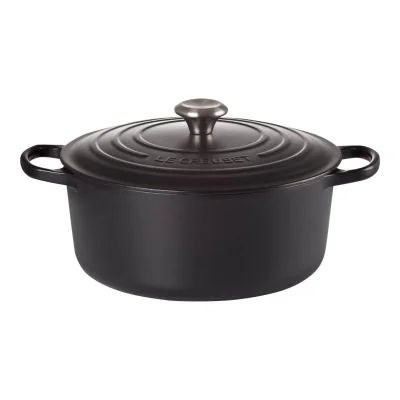 Le Creuset Signature Roaster round 28cm black Schwarz (21177280000430)