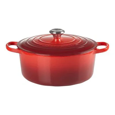 Le Creuset Signature Roaster round 28cm cherry red (21177280602430)