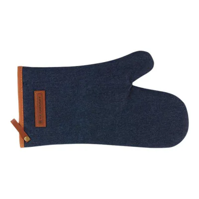 Le Creuset Textile Ovenglove denim dark blue (45100327760800)