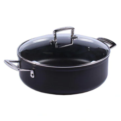 Le Creuset Toughened Non-Stick NonStick Sauteuse with Glass Lid 28cm (51113280010500)