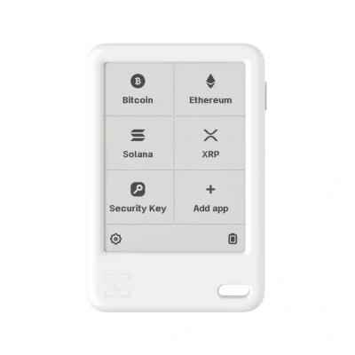 Ledger Nano Gen 5 including Ledger Recovery Key - Glacier White