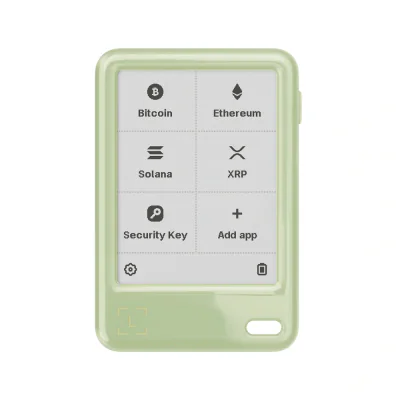 Ledger Nano Gen 5 including Ledger Recovery Key - Matcha Green