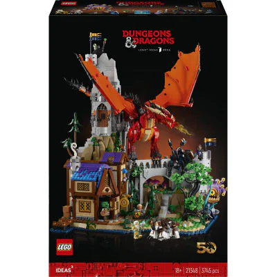 LEGO Dungeons & Dragons The Legend of Red Dragon (21348)