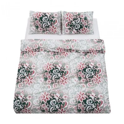 Lenjerie dubla 100% bumbac,4 piese, Vera