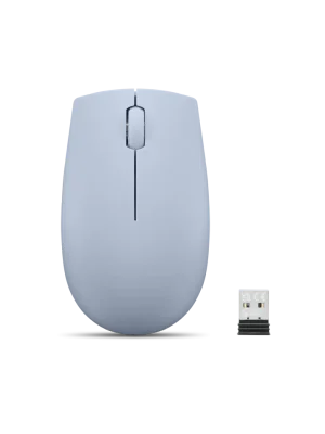 Lenovo 300 Wireless Compact Mouse Frost Blue, Tip: Standard, Rezolutie (dpi): 1000 dpi, Butoane/rotite, 3, Interfata mouse/ Tehnologie: Wireless, Interfata receiver, dongle USB 2.4GHz, Culoare: Albastru, Dimensiune (mm): 97.91 x 57.99 x 32.53 mm, Gre