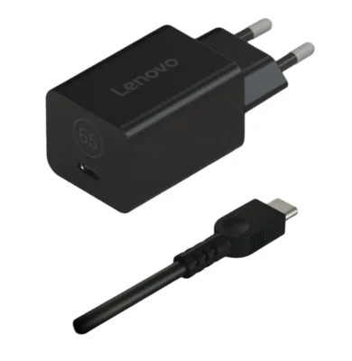 Lenovo 40AWGN65EU, PC, Indoor, 100 - 240 V, 50 - 60 Hz, 1.5 A, Black