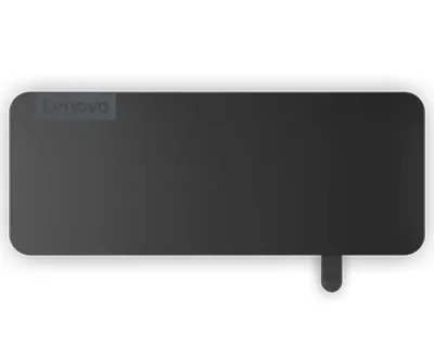 Lenovo 4X11N40212, Wired, USB 3.2 Gen 1 (3.1 Gen 1) Type-C, 65 W, Black, Eclipse Black, MicroSD (TransFlash), SD