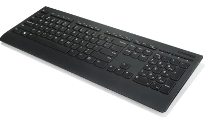 Lenovo 4X30H56854. Keyboard form factor: Full-size (100%). Keyboard style: Straight. Connectivity technology: Wireless, Device interface: RF Wireless, Keyboard layout: QWERTZ, Recommended usage: Office. Product colour: Black