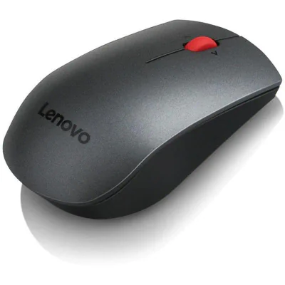 Lenovo 4X30H56886, Ambidextrous, Laser, RF Wireless, 1600 DPI, Grey, Red