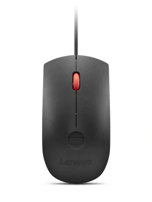Lenovo 4Y51S24029, Ambidextrous, Optical, USB Type-A, 2000 DPI, Black