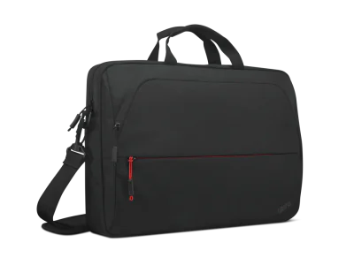 Lenovo ThinkPad Essential 16-inch Topload (Eco), Two main compartments, including a dedicated padded PC pocket, designed to fit Lenovo ThinkPad laptops up to 16", Two additional front zip pockets for quick accessory access, Removable, adjustable shou