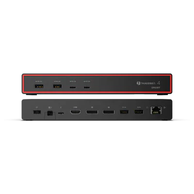 Lenovo ThinkPad Thunderbolt 4 Smart Dock Gen2 7500 Prin cablu Negru