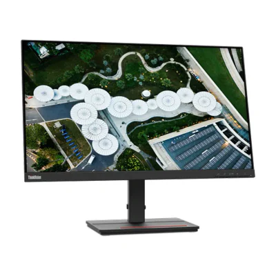 Lenovo ThinkVision S24e-20, 60.5 cm (23.8"), 1920 x 1080 pixels, Full HD, LED, 6 ms, Black