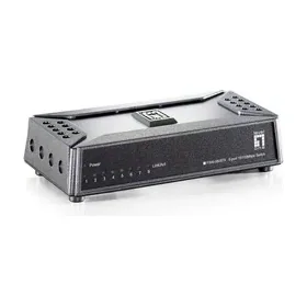 LevelOne 8-Port Fast Ethernet Switch, Unmanaged, Fast Ethernet (10/100), Full duplex