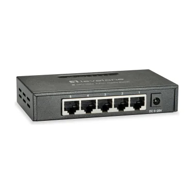 LevelOne GEU-0523, Unmanaged, Gigabit Ethernet (10/100/1000), Wall mountable