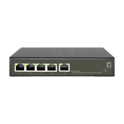 LevelOne Hilbert 5-Port Gigabit PoE Smart Lite Switch, 802.3at/af PoE, 4 PoE Outputs, 60W PoE Power Budget, Managed, L2, Gigabit Ethernet (10/100/1000), Full duplex, Power over Ethernet (PoE)
