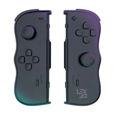 Lexip Adventure Twinpads Black (Switch), Gamepad, Nintendo Switch, Nintendo Switch OLED, Capture button, D-pad, Home button, Analogue / Digital, Wireless, Bluetooth