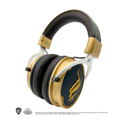 Lexip Hogwarts Legacy "Ancient Magic" Wireless Headset, Wired & Wireless, Gaming, Headset, Blue, Gold