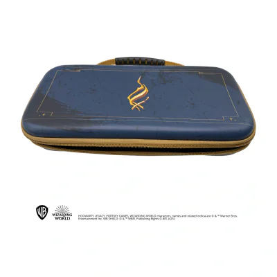 Lexip Warner Hogwarts Legacy - Ancient Magic - Switch2 Case, Hardshell case, Nintendo, Blue, Gold, Nintendo Switch, Nintendo Switch Lite, Impact resistant, Scratch resistant, Shock resistant, Zipper