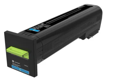 LEXMARK 72K20C0 laser toner cyan return program ,capacitate  8 k pagini, compatibilitate CS820de / CS820dte / CS820dtfe / CX820de / CX820dtfe / CX825de / CX825dte / CX825dtfe / CX860de / CX860dte / CX860dtfe