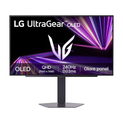 LG 27GX704A-B, 68.6 cm (27"), 2560 x 1440 pixels, Quad HD, OLED, 0.03 ms, Black