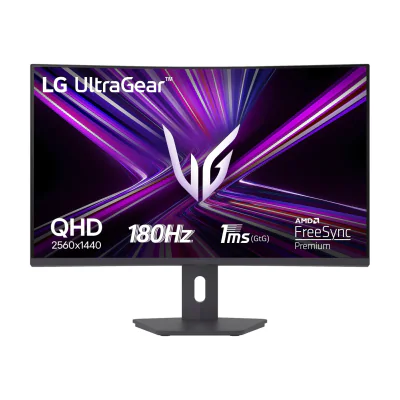 LG 32G600A-B, 81.3 cm (32"), 2560 x 1440 pixels, Quad HD, LCD, 1 ms, Black