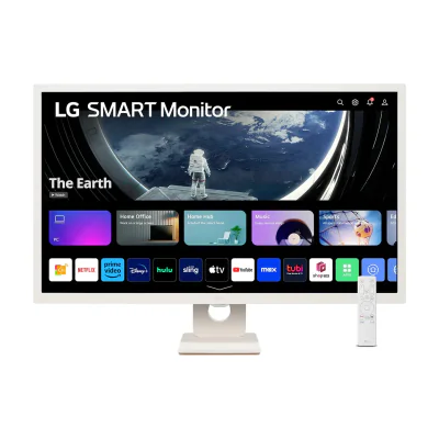 LG 32SR50F-W, 80 cm (31.5"), 1920 x 1080 pixels, Full HD, LCD, 8 ms, White