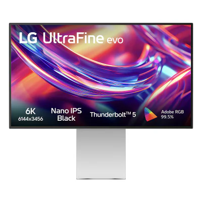 LG 32U990A-S, 81.3 cm (32"), 6144 x 3456 pixels, 6K Ultra HD, LCD, 5 ms, Grey