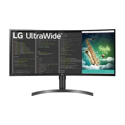 LG 35WN75CP-B.AEU, 88.9 cm (35"), 3440 x 1440 pixels, 4K Ultra HD, LED, 5 ms, Black