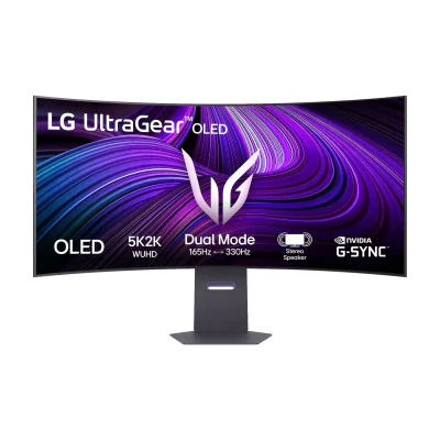 LG 45GX950A-B, 114.3 cm (45"), 5120 x 2160 pixels, WUHD, OLED, 0.03 ms, Black