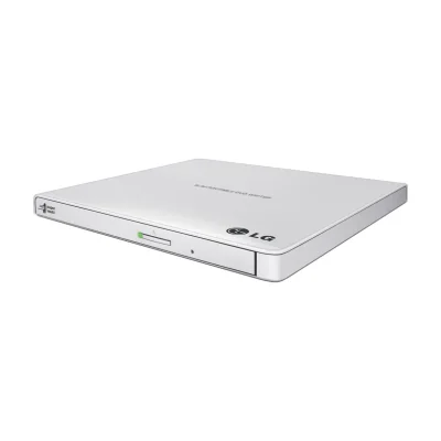 LG GP57EW40, White, Tray, Desktop/Laptop, DVD Super Multi DL, USB 2.0, CD-R, CD-ROM, CD-RW, DVD+R, DVD+R DL, DVD+RW, DVD-R, DVD-R DL, DVD-RAM, DVD-ROM, DVD-RW