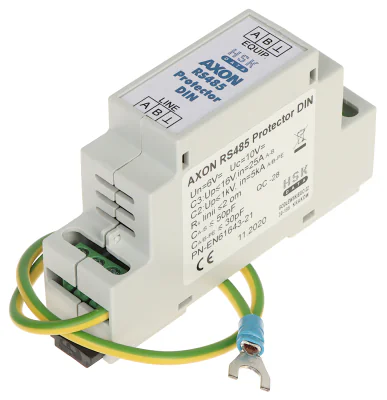 Limitator de supratensiuni pentru linie RS-485 simetrică AXON AXON-RS485/DIN, pe șină DIN