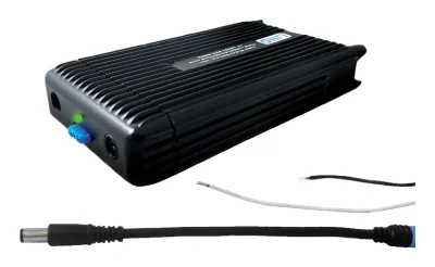 LIND 120W AUTO POWER ADAPTER/WITH BARE WIRE LEAD