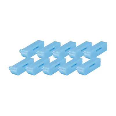 Lindy 40325, Port blocker, DisplayPort, Blue, Acrylonitrile butadiene styrene (ABS), 10 pc(s), Polybag