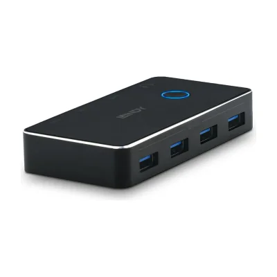 Lindy 43387, 5 Gbit/s, USB Type-C, Black, Acrylonitrile butadiene styrene (ABS), Aluminium, 5 V, 0 - 45 °C