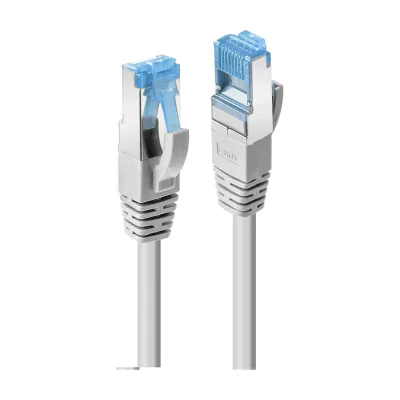 Lindy 5m Cat.6A S/FTP LSZH Network Cable, Grey, 5 m, Cat6a, S/FTP (S-STP), RJ-45, RJ-45, Grey