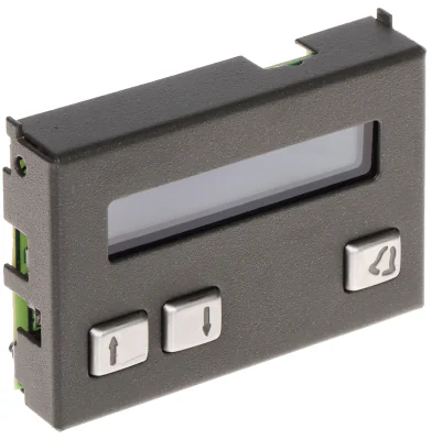 Listă electronică de locatari ACO CDN-230E-ST/W, oțel zincat