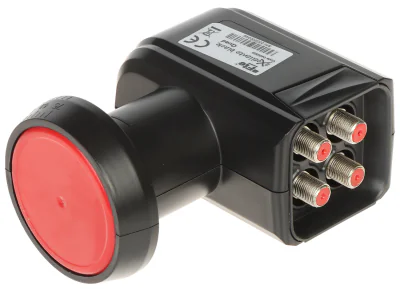 LNB TV-SAT KONW/QUAD-BLACK-FTE, Quad
