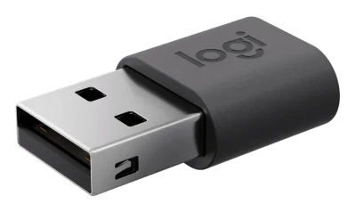 LOGI USB-A TO C ADAPTOR/GRAPHITE - EMEA28I-935