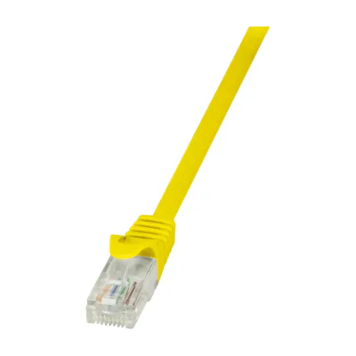 LogiLink 1.5m Cat.5e U/UTP, 1.5 m, Cat5e, U/UTP (UTP), RJ-45, RJ-45, Yellow