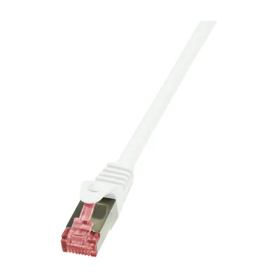 LogiLink 1m Cat.6 S/FTP, 1 m, Cat6, S/FTP (S-STP), RJ-45, RJ-45, White
