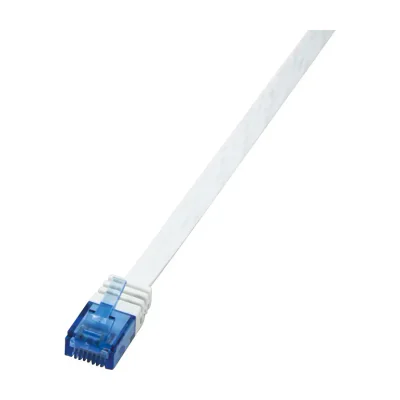 LogiLink 5m Cat6 U/UTP RJ45, 5 m, Cat6, U/UTP (UTP), RJ-45, RJ-45, White