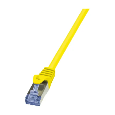 LogiLink 7.5m, Cat6A, 7.5 m, Cat6/6e/6a, S/FTP (S-STP), RJ-45, Yellow