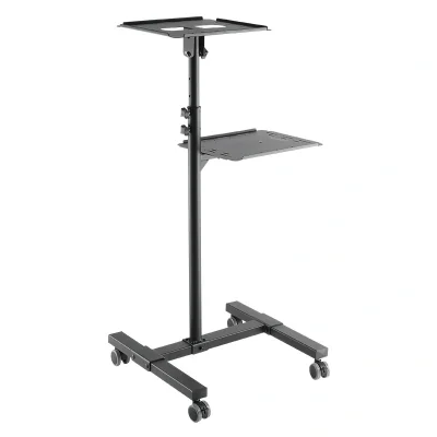 LogiLink BP0069, Laptop stand, Grey, Plastic, Steel, 10 kg, 950 - 1450 mm, 502 mm