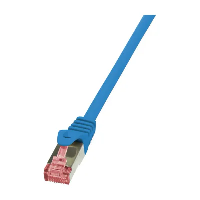 LogiLink Cat.6 S/FTP, 1m, 1 m, Cat6, S/FTP (S-STP), RJ-45, RJ-45, Blue
