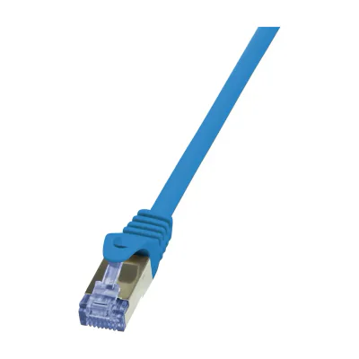 LogiLink Cat6a S/FTP, 5m, 5 m, Cat6a, S/FTP (S-STP), RJ-45, RJ-45, Blue