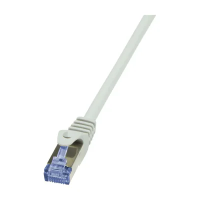 LogiLink Cat6a S/FTP, 5m, 5 m, Cat6a, S/FTP (S-STP), RJ-45, RJ-45, Grey